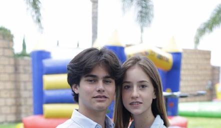  Javier Fernández y Camila Ocejo.