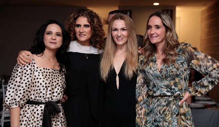  Ana María Ortiz, Berenice Díaz Infante, Luz Adriana Arellano y Jimena Ibarra.