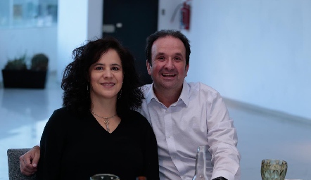  Marcela de la Maza y Héctor Hinojosa.