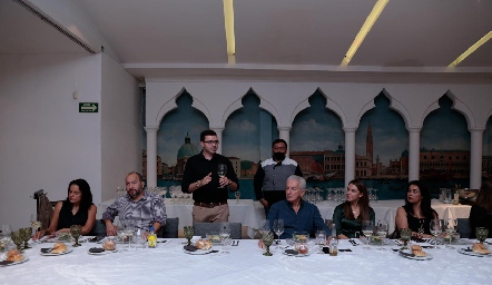  Una gran noche de maridaje.