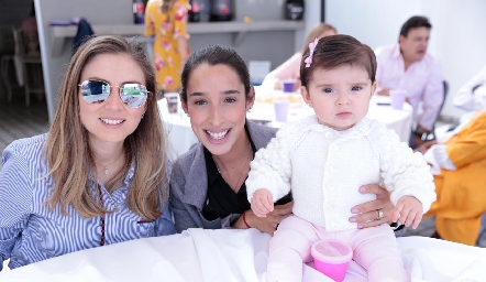  Elizabeth Treviño, María José Ascanio y María Inés.