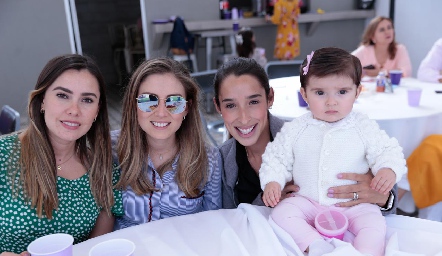  Fer Pérez, Elizabeth Treviño, María José Ascanio y María Inés.
