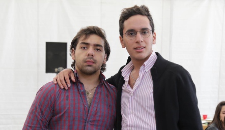  Juan Pablo Payán y Juan Pablo Chevaile.