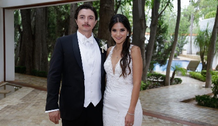  Jaime Galarza y Mariana Cerda ya son esposos.