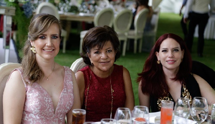  Blanca Durá, Rosy Gutiérrez y Paulina.