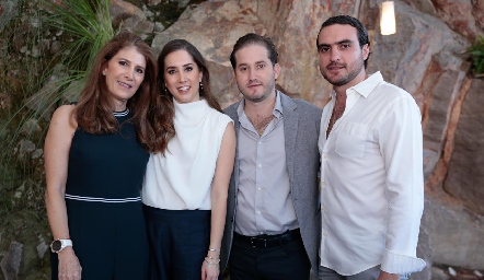 Mónica Hernández, Mónica, Pablo Torres y Manuel Saiz.