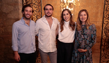  Andrés Torres, Manuel Saiz, Mónica Torres y Elizabeth Treviño.