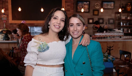  Sofía Torres y Ana Gaby Ibarra.