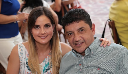  Zaira Herbert y Jaime Borjas.