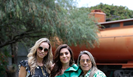  Marcela Rubio, Karina Hernández y Michelle Zarur.