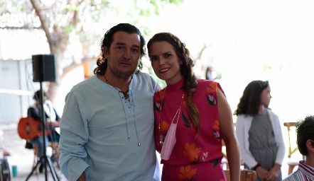  Mauricio Lozano y Ana Alvarado.