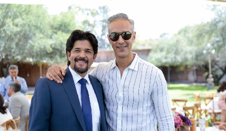  Marcelo Lozano y Oscar Estrada.