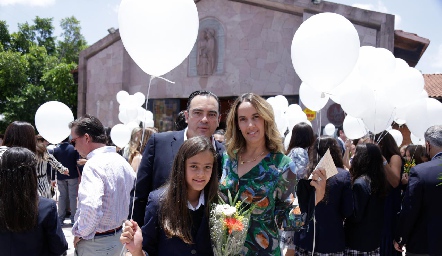  Jesús, Cristina y Valentina Fernández.