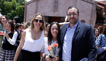  Marcela, Marcela y David García.