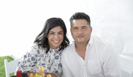  Paola Gutiérrez y Felipe Rodríguez.