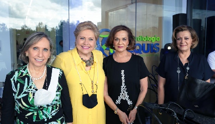  Mercedes Lastras, Lucy Lastras, Marcela Mier y Silvia Schneider.