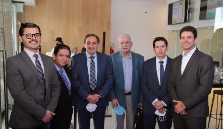 Juan Carlos Neira, Carlos Escobedo, Jesús Rosillo, José de Jesús Zermeño, Jesús Rosillo y Ricardo Allende.