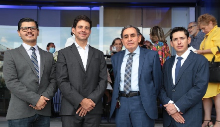  Carlos Escobedo, Ricardo Allende, Jesús Rosillo y Jesús Rosillo.