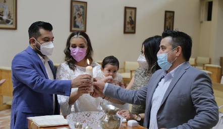  Papás y padrinos.