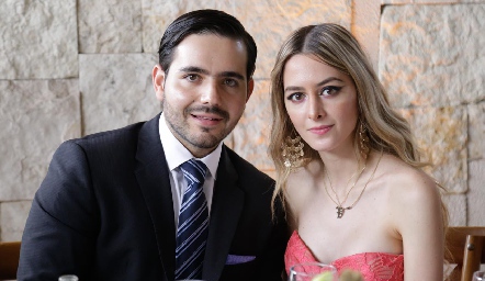 Mauricio Mahbub y Valeria Guerrero.