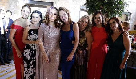  Maribel Lozano, Lula López, Lorena Herrera, Tawi Garza, Karla Saucedo, Elsa Tamez y Alejandra Ávila.
