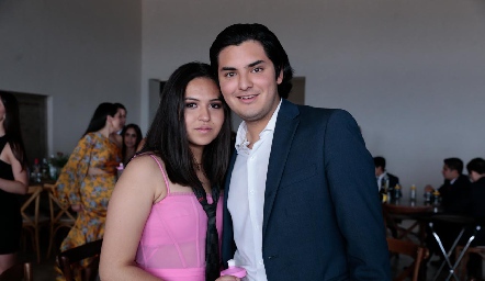  María José González y Andrés Suárez.