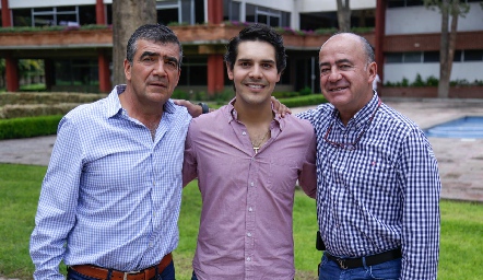  Horacio Tobías, Mauricio Tobías y Rafael Olmos.