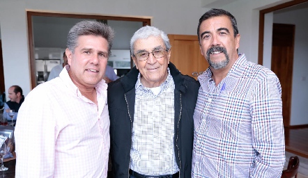  Galo, Giba y Gerardo Galván.