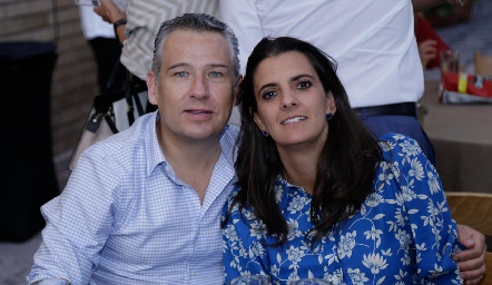   Héctor Galán y Daniela Rivero.