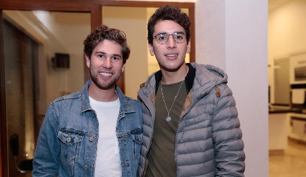  Galo Galván y Juan Pablo Chevaile.