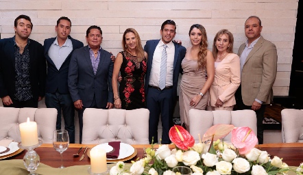  Familia Hernández y familia Rueda.