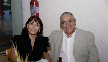  Susana Rangel y Alberto Lozano.