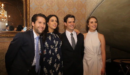  Eduardo Martínez, Lula Torres, Luis Torres Carpizo y Tere Ledezma.