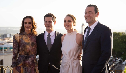  Gloria Mojarro, Luis Torres, Tere y Jorge Ledezma.