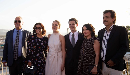 Ricardo Raymond, Laura Acosta, Tere Ledezma, Luis Torres, Lula López y Gabriel Torres Corzo.