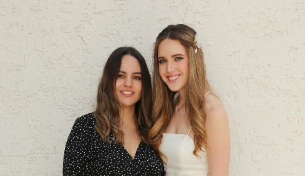  Alexa Mata y María Orozco.