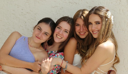  Sofía García, Fer Orozco, Laia Dávila y María Orozco.