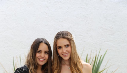  Alexa Mata, María Orozco, Ceci Solano y Marcela Romero.