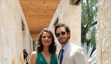 Claudia Miranda y Marcos Del Valle.