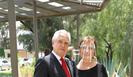 Octaviano Gómez y Yolanda González.