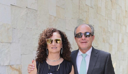  Teté y Felipe González.