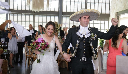  Entrada de los novios.