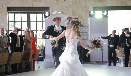  Los novios.