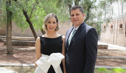  María Macías y Alberto González.