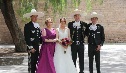  Carlos Malo, María de Jesús Véliz, María Malo, José Manuel Macías y Carlos Malo.