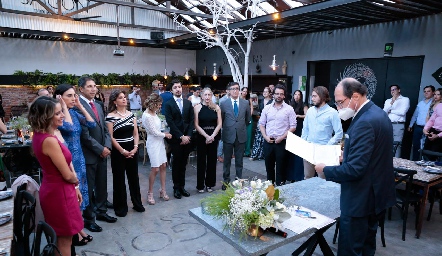  Boda Civil de Guillermo Alonso y Marissa Tobías.