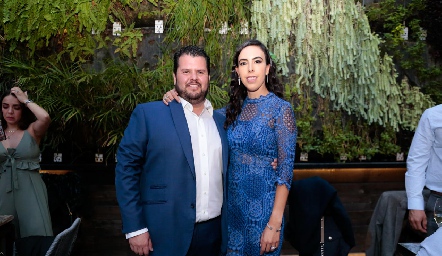  Santiago Meade y Mariana Tobías.