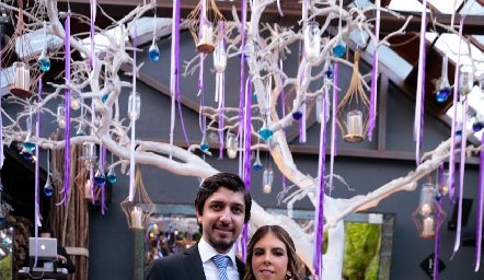  Guillermo Alonso y Marissa Tobías.