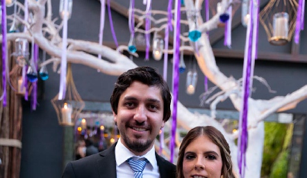  Guillermo Alonso y Marissa Tobías.