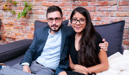   Jorge Gutiérrez y Montse Vázquez.